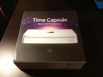 Лот: 3042378. Фото: 1. Новенькая Apple Time Capsule 2TB... Маршрутизаторы (роутеры)