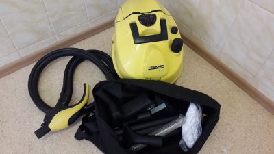 Лот: 17371094. Фото: 1. Паровой Пылесос Karcher sv 1802. Пылесосы, паровые швабры