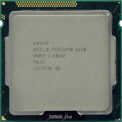 Лот: 17473633. Фото: 1. Intel Pentium G640 (3M Cache... Процессоры