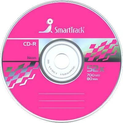 Лот: 5343004. Фото: 1. Диск CD-R SmartTrack CD-R 80min... CD, DVD, BluRay