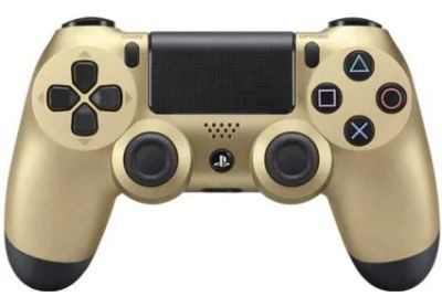 Лот: 11434037. Фото: 1. Геймпад SONY Dualshock 4 золото. Аксессуары для игровых приставок, консолей, геймпады