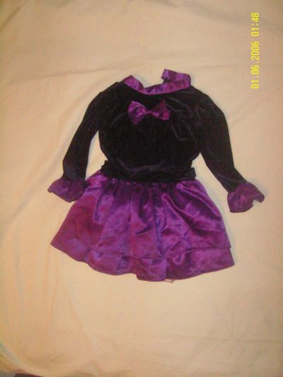 Лот: 4833089. Фото: 1. Платье фиолетовое 1-3 года. Платья, сарафаны