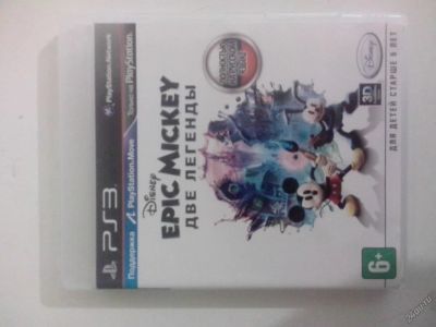 Лот: 5725918. Фото: 1. Epic mickey две легенды на ps3... Игры для консолей