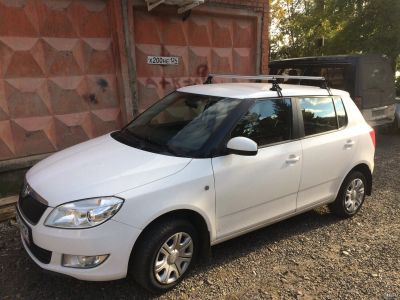 Лот: 18222795. Фото: 1. Багажник на крышу Skoda Fabia. Багажники, боксы, фаркопы
