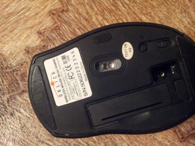 Лот: 6878529. Фото: 1. мышь Oklick, беспроводная, читайте... Клавиатуры и мыши