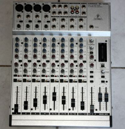 Лот: 4035082. Фото: 1. behringer mx1604a. Микшеры, предусилители, микрофонные эффекты