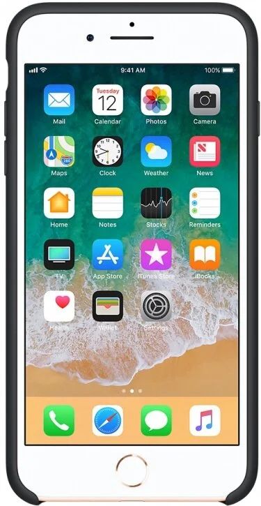 Лот: 10711377. Фото: 1. Клип-кейс Apple Silicone Case... Чехлы, бамперы