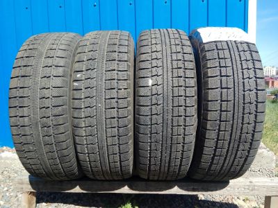 Лот: 13945030. Фото: 1. #1641 225/65 R17 Toyo Winter Tranpath... Шины