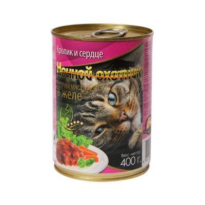 Лот: 10399509. Фото: 1. Корм Ночной Охотник Для Кошек... Корма