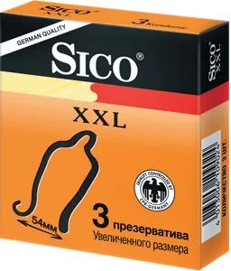 Лот: 25669215. Фото: 1. Sico XXL Презервативы увеличенного... Лекарства
