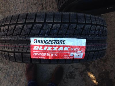 Лот: 3269620. Фото: 1. 205/55 R16 Bridgestone VRX 91S... Шины