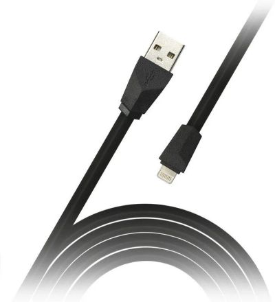 Лот: 22150193. Фото: 1. ДАТА-КАБЕЛЬ SMARTBUY 8 PIN ПЛОСКИЙ... Дата-кабели, переходники