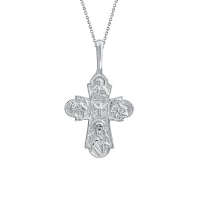Лот: 23844985. Фото: 1. Серебряный крест. Другое (ювелирные изделия, бижутерия, часы)