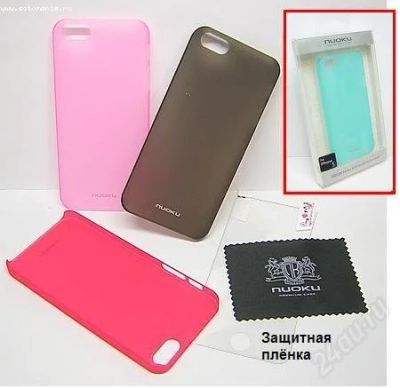 Лот: 2756429. Фото: 1. Кейс-чехол iPhone 5 Nuoku Fresh... Чехлы, бамперы