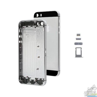 Лот: 8617606. Фото: 1. Корпус iPhone 5 (дизайн iP6) белый... Корпуса, клавиатуры, кнопки