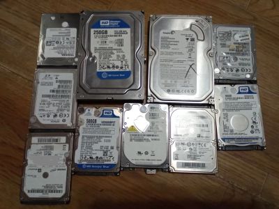 Лот: 22635401. Фото: 1. Жесткие диски неисправны 10шт. Жёсткие диски (HDD)