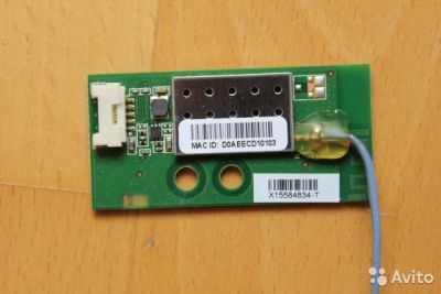Лот: 6288579. Фото: 1. wi-fi module 8wusn24t.2a1g. Запчасти для телевизоров, видеотехники, аудиотехники