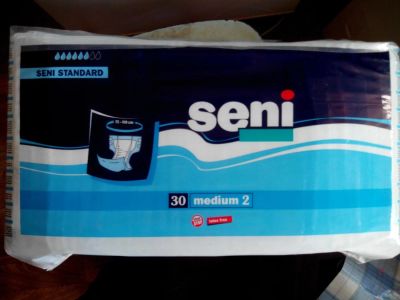 Лот: 3959003. Фото: 1. Памперсы(подгузники) для взрослых... Антисептики, защитные средства, медицинские маски