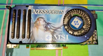 Лот: 19466042. Фото: 1. Видеокарта " GeForce NX8800GTS... Видеокарты