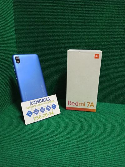 Лот: 20055575. Фото: 1. Смартфон Redmi 7A Matte Blue(2039К... Смартфоны