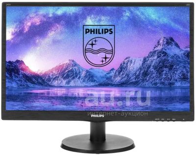 Лот: 25195317. Фото: 1. (Лот 2) 24" Монитор Philips 243v5qhaba... ЖК-мониторы