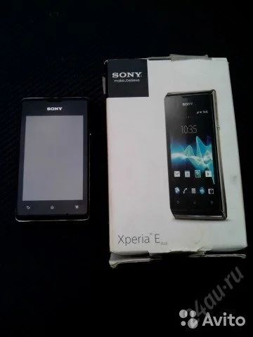 Лот: 5794228. Фото: 1. Sony Xperia E Dual Повторно(пропал... Смартфоны