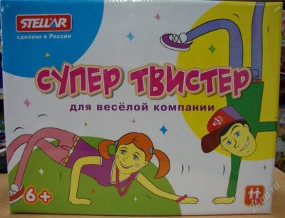 Лот: 946297. Фото: 1. Супер твистер, для детей от 6... Детские настольные игры