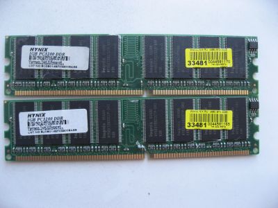 Лот: 11707186. Фото: 1. DDR1 два модуля по 1G. Оперативная память