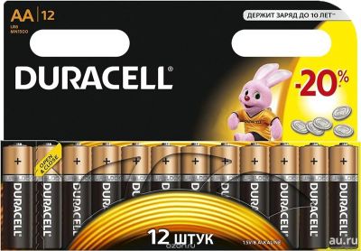 Лот: 8963668. Фото: 1. Батарейки мизинчиковые Duracell... Батарейки, аккумуляторы, элементы питания