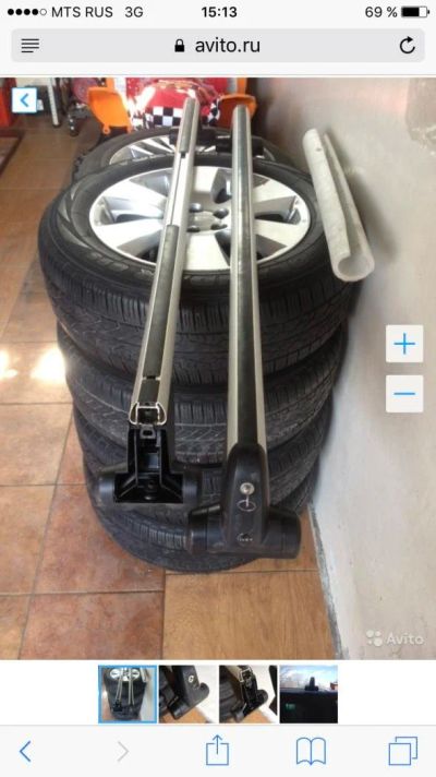 Лот: 9986429. Фото: 1. Багажник на VW t5 multivan, transporter. Багажники, боксы, фаркопы