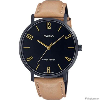 Лот: 21236953. Фото: 1. Casio MTP-VT01BL-1B. Оригинальные наручные часы