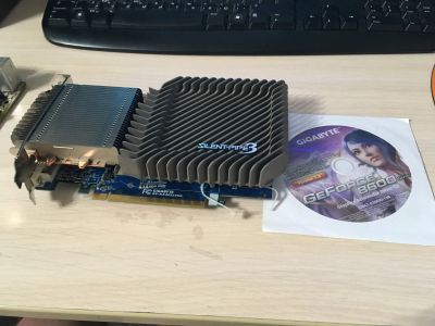 Лот: 17130414. Фото: 1. Видеокарта Gigabyte GeForce 8600... Видеокарты