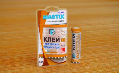 Лот: 18417075. Фото: 1. Сварка холодная Mastix 55 гр... Клеи, герметики, пена монтажная, клейкие ленты