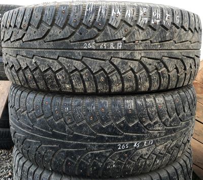 Лот: 14799143. Фото: 1. Шины 265/65 R17 265/65/17 Nokian... Шины