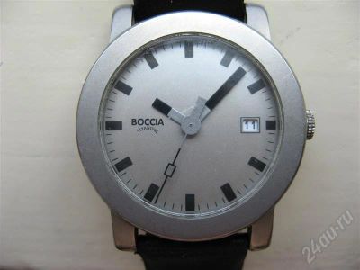 Лот: 405506. Фото: 1. Часы мужские титановые Boccia... Красноярск