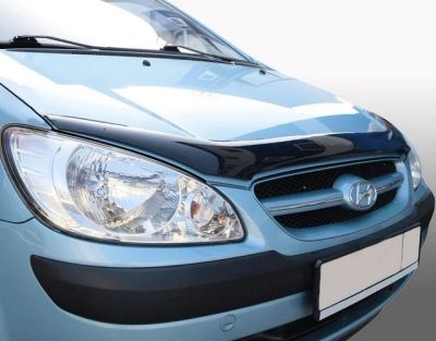 Лот: 12934744. Фото: 1. Спойлер на капот HYUNDAI GETZ... Детали тюнинга