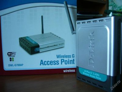 Лот: 93204. Фото: 1. Wi Fi точка доступа D-Link DWL-G700AP. Маршрутизаторы (роутеры)