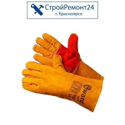 Лот: 25130375. Фото: 1. Краги Gward Track Lux из спилка... Защитные очки, каски, перчатки