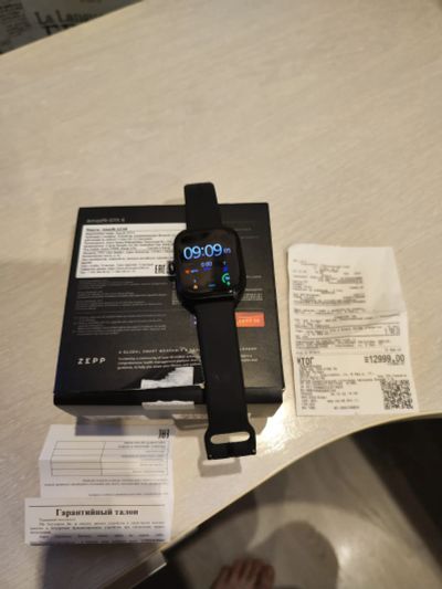 Лот: 19834607. Фото: 1. Amazfit GTS 4 куплены 24 декабря... Смарт-часы, фитнес-браслеты, аксессуары