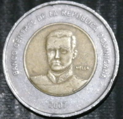 Лот: 17272716. Фото: 1. Экзотика с рубля (24937) Доминикана. Остальные страны