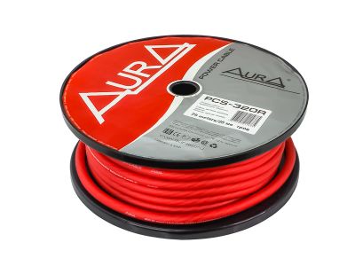 Лот: 18873838. Фото: 1. Aura PCS-320R Кабель силовой красный... Аксессуары для автозвука