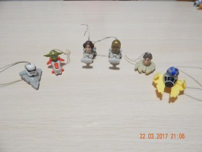 Лот: 9314501. Фото: 1. Киндер сюрприз - звездные войны. Игрушки