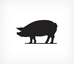 Лот: 19977631. Фото: 1. Меловая табличка "Хрюшка" BB PIG. Торговое