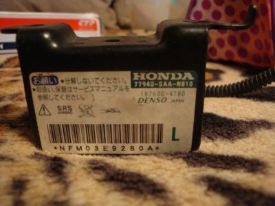 Лот: 6002121. Фото: 1. Датчик airbag Honda Fit. Электрооборудование