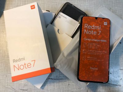 Лот: 15643775. Фото: 1. Xiaomi Redmi Note 7, 4/64, состояние... Смартфоны