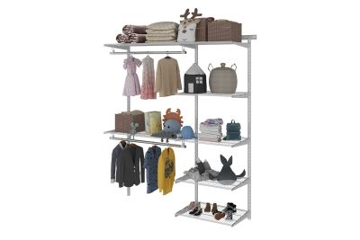 Лот: 25002313. Фото: 1. Гардеробная система ПРАКТИК HOME... Шкафы, шкафы-купе