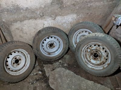 Лот: 15842769. Фото: 1. Комплект колёс ВАЗ 4*98 175/70... Шины на дисках