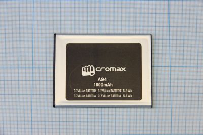 Лот: 12247638. Фото: 1. АКБ (аккумулятор) Micromax A094... Аккумуляторы