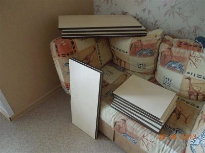 Лот: 2927432. Фото: 1. лдсп заготовки (береза с кромкой... Древесина, пиломатериал
