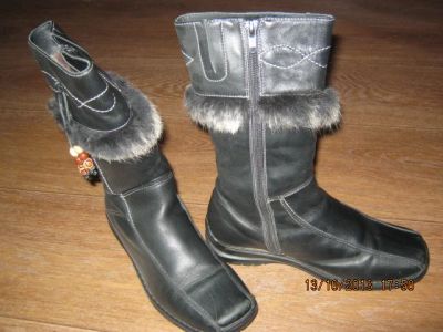 Лот: 3286095. Фото: 1. Зимние сапоги для девочки 35 р-р. Сапоги